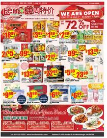 Terra Foodmart flyer week 52 Page 1