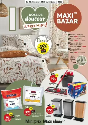 Catalogue Maxi Bazar (valable jusqu'au 25-01)