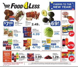 Food 4 Less weekly ad Page 1