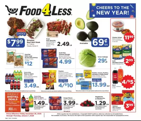 Food 4 Less weekly ad