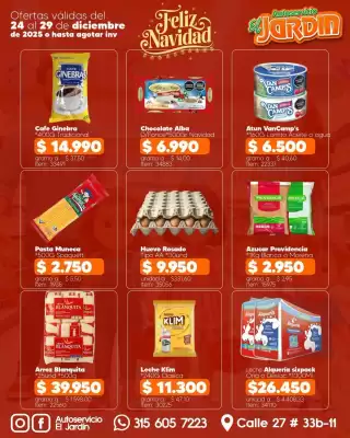 Catálogo Autoservicio El Jardín (válido hasta 29-12)