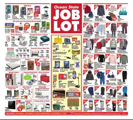 Ocean State Job Lot flyer (valid until 31-12)