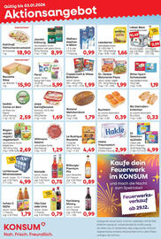 Konsum Leipzig Prospekt woche 1 Seite 1