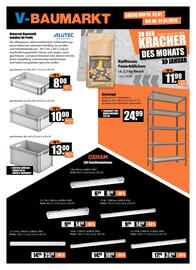 V Baumarkt Prospekt woche 1 Seite 1