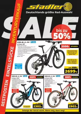 Zweirad Stadler Prospekt (gültig bis 16-01)