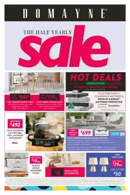 Domayne catalogue (valid until 11-01)