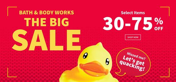 Bath & Body Works catalogue Page 1