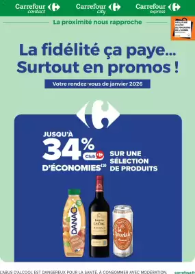 Catalogue Carrefour Contact (valable jusqu'au 31-01)