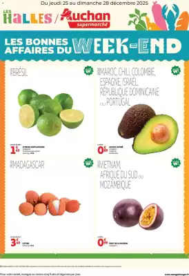 Catalogue Auchan Supermarché (valable jusqu'au 28-12)