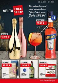 VELTA Free Shop leták Strana 1