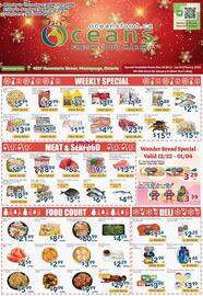 Oceans Fresh Food Market flyer week 52 Page 1