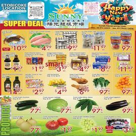 Sunny Food Mart flyer week 52 Page 1