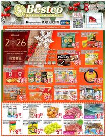 Bestco Food Mart flyer week 52 Page 1
