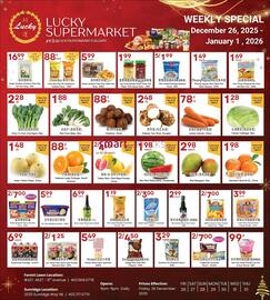 Lucky Supermarket flyer week 52 Page 1