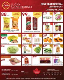Lucky Supermarket flyer week 52 Page 1