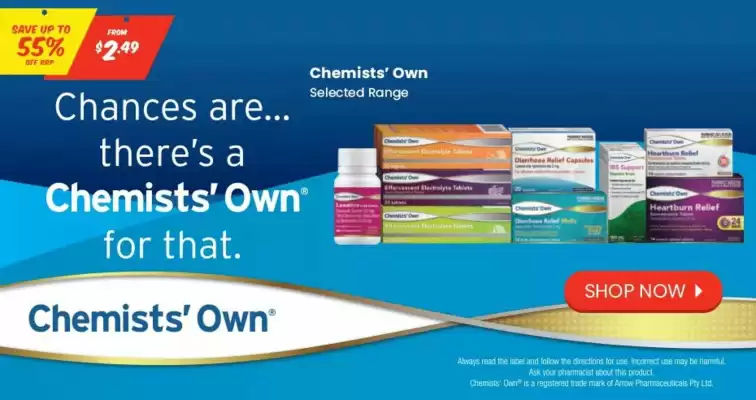 Chemist Outlet catalogue (valid until 11-01)