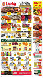 Lucky Supermarkets weekly ad Page 1