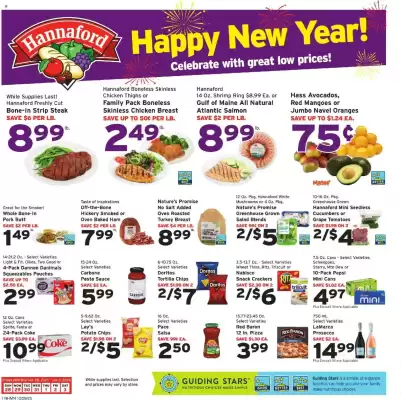 Hannaford flyer (valid until 3-01)