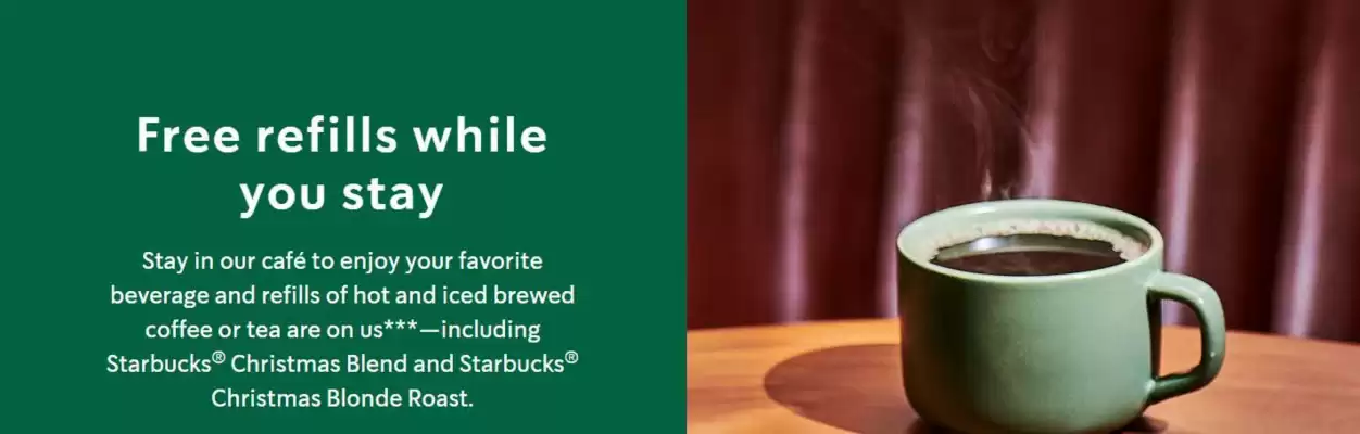 Starbuck's catalogue (valid until 30-12)