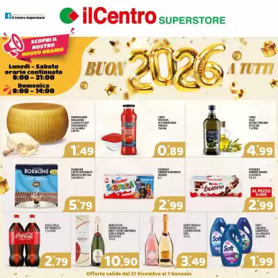 Volantino Il Centro Superstore (valido fino al 7-01)