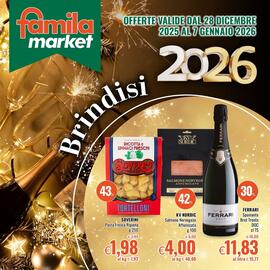 Volantino Famila Market Pagina 1