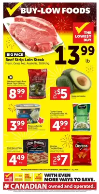 Buy-Low Foods flyer (valid until 31-12)