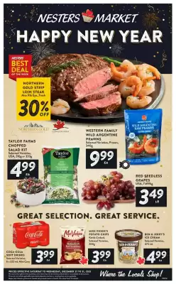 Nesters Market flyer (valid until 31-12)