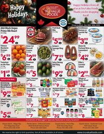 Tru Value Foods flyer Page 1