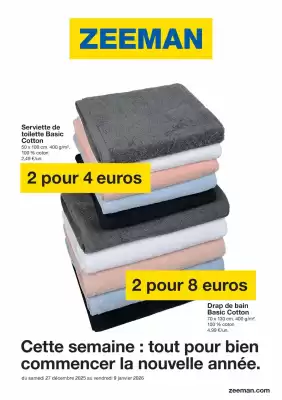 Catalogue Zeeman (valable jusqu'au 9-01)