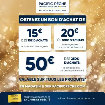 Catalogue Pacific Pêche (valable jusqu'au 6-01)