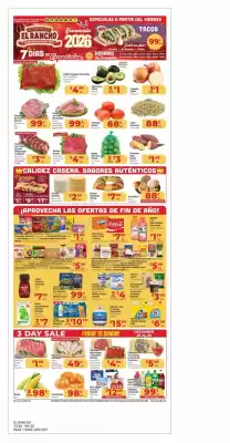 Supermercado El Rancho weekly ad (valid until 1-01)