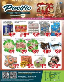 New Pacific Supermarket flyer week 52 Page 1