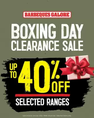 Barbeques Galore catalogue (valid until 31-12)