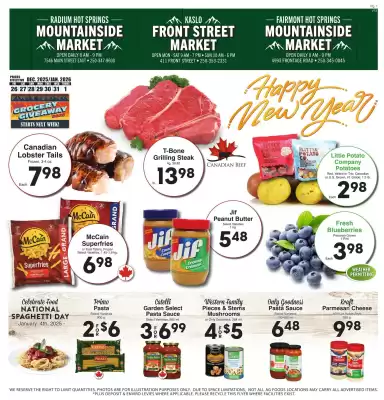 AG Foods flyer (valid until 1-01)