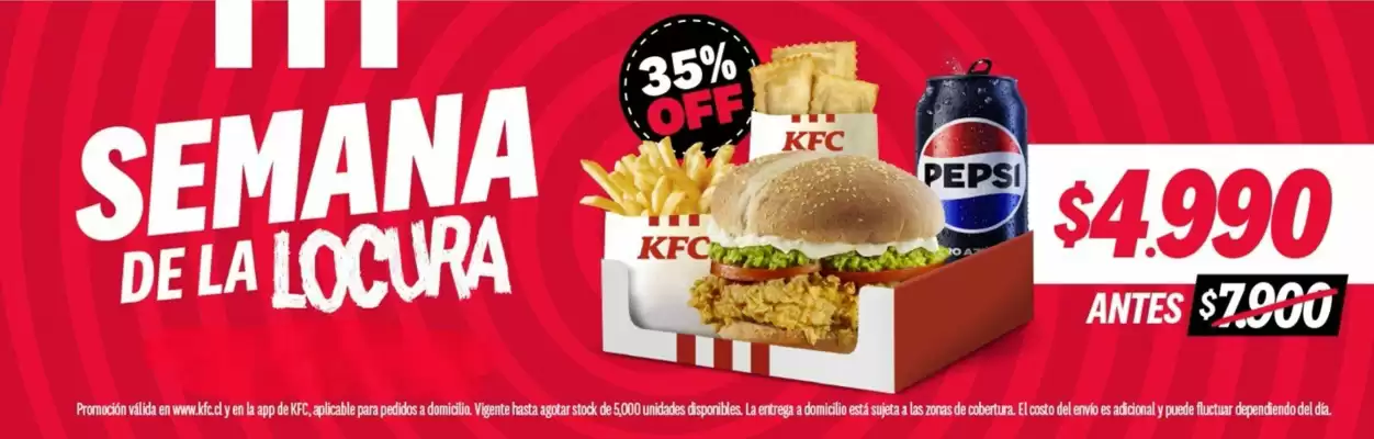 Catálogo KFC (válido hasta 7-01)