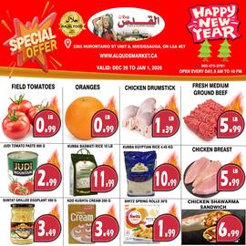 Al-Quds Supermarket flyer week 52 Page 1