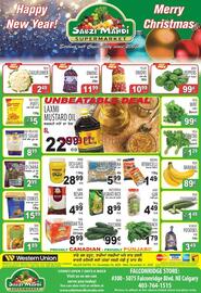 Sabzi Mandi Supermarket flyer week 52 Page 1