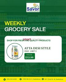 Savor Supermarket flyer week 52 Page 1