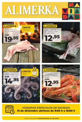 Folleto Alimerka (válido hasta el 4-01)