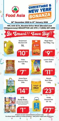 FoodAsia flyer (valid until 1-01)