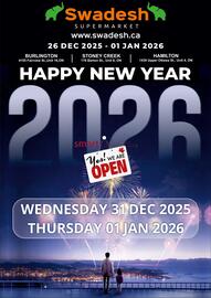 Swadesh Supermarket flyer week 52 Page 1