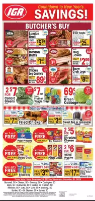 IGA weekly ad (valid until 31-12)
