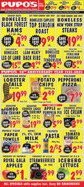 Pupo's Food Market flyer Page 1