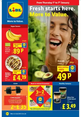 Lidl leaflet (valid until 7-01)