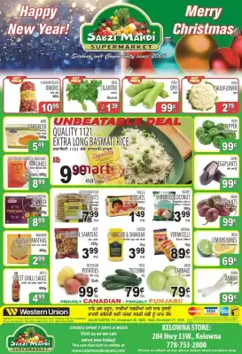 Sabzi Mandi Supermarket flyer (valid until 31-12)