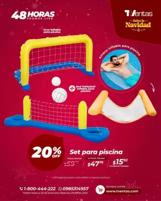 Catálogo TVentas (válido hasta 31-12)