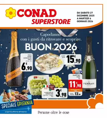 Volantino Conad Superstore (valido fino al 6-01)