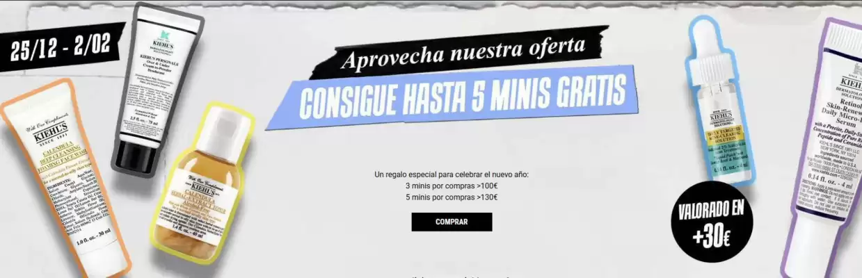Folleto Kiehl's (válido hasta el 2-01)