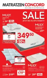 Matratzen Concord Prospekt Seite 1