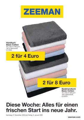 Zeeman Prospekt (gültig bis 9-01)